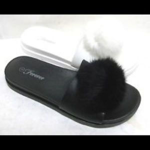 Fur/Puff Ball Slides